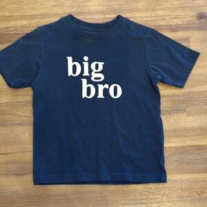 Big Bro Navy Kids T-Shirt